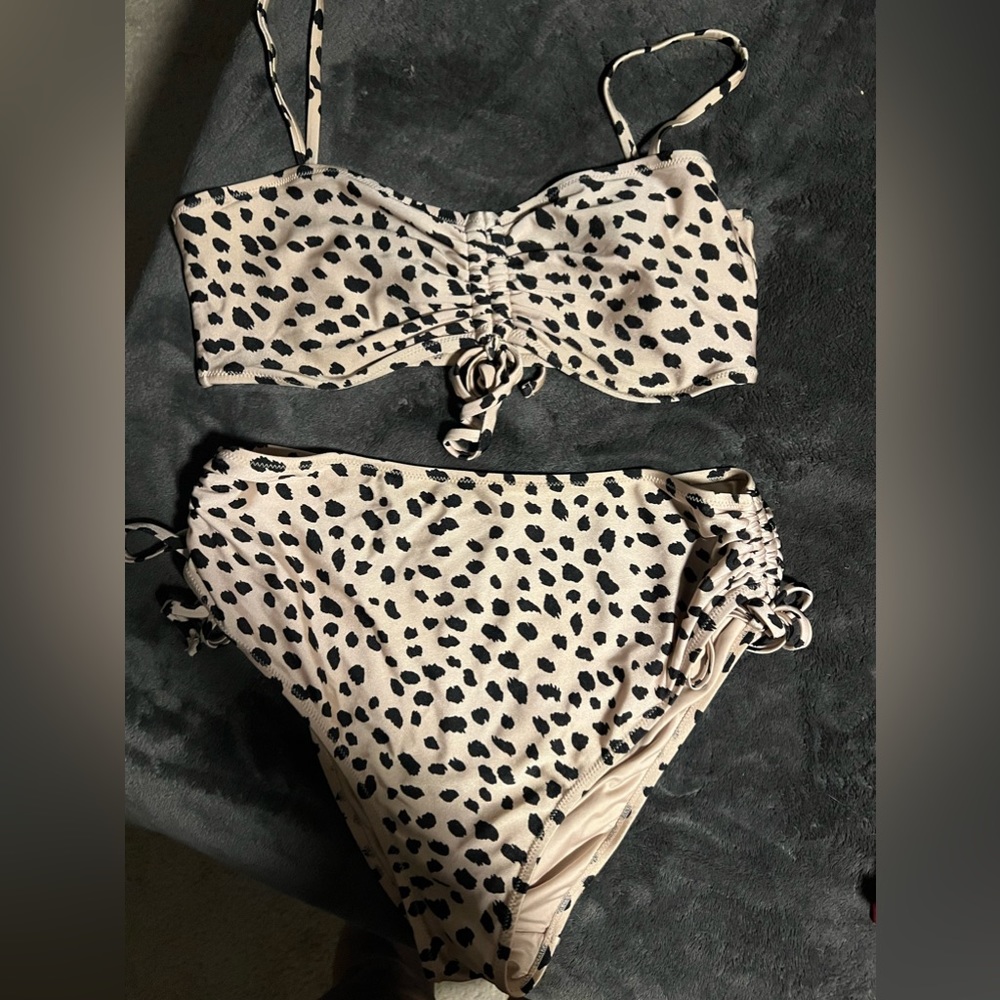 Animal print bikini